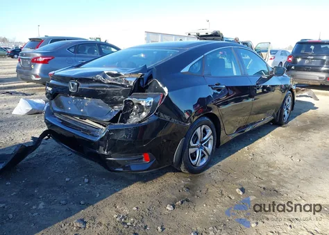 2016 Honda Civic Lx from USA, damaged, VIN 19XFC2F58GE048945
